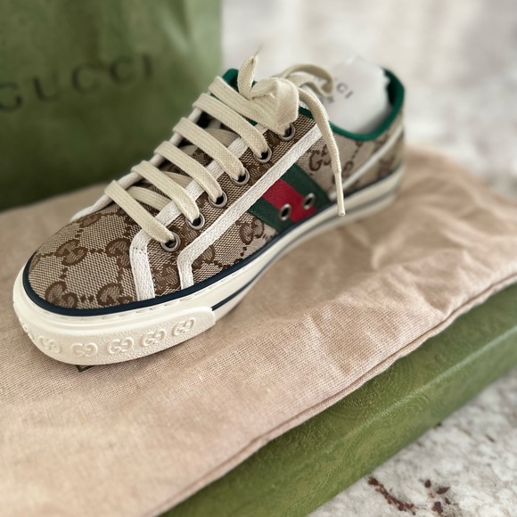 5.5 Gucci authentic! Brown - Picture 8 of 11
